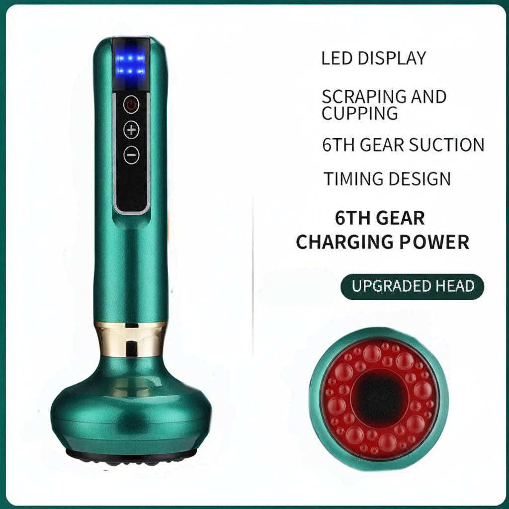 Intelligent Vacuum Cupping Set – Anti-Cellulite & Guasha Massage