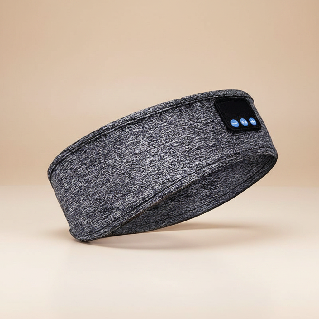 Soft wireless Bluetooth sleep headphones eye mask for comfortable, restful sleep