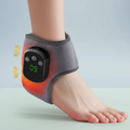 Electric heated vibration foot and hand massager with heat therapy