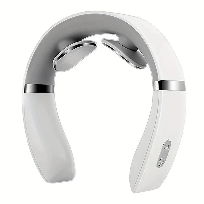 Portable cervical spine massager for soothing neck and shoulder pain relief