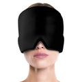Gel ice migraine relief hat with cold compress therapy cap and eye mask